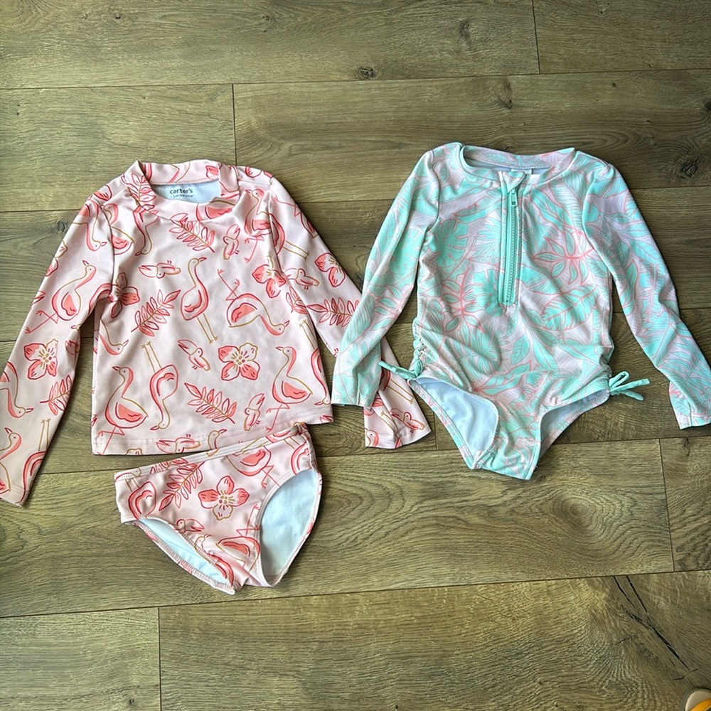 2 3T swim suits
